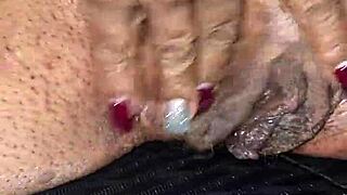Fat Granny Fingering Herself in Public Parking Lot