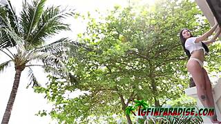 Pov adventure with girlfriend at hotel and beach