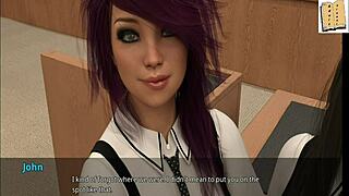 Wow, office fun with sexy blonde cheerleader!