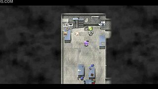 karryns prison pornplay hentai game ep 12 rough threesome with slime monster and thug