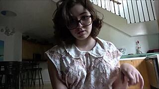 Hey, Leana Lovings teaches sex ed at home with Alex Adams
