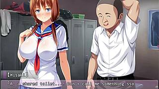 She cleans up the baseball team's mess in part 4 NTR hentai