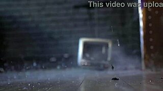 Double cock action with cum in mouth and ass fucking