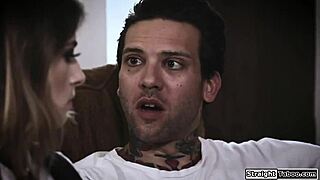 ugh, my student stepsis got pounded rough by stepbro, damn!