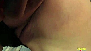 Busty beauty enjoying hardcore double penetration after sucking hard dicks. 😈