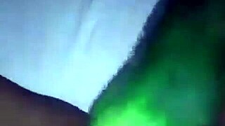 Hot wife intensely masturbates with dildo and fingering solo