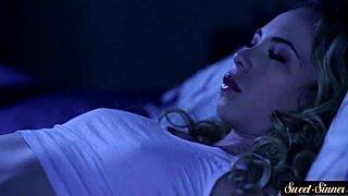 In this fantasy, the beautiful stepdaughter bounces on a hard cock with small tits in a full storyline