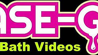 beautiful brunette feels so good bathing sexy and cumming hard. japanese hentai drives me wild.