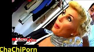 Blonde Celebrity Malena Gracia Naked in Bathtub Reality Show