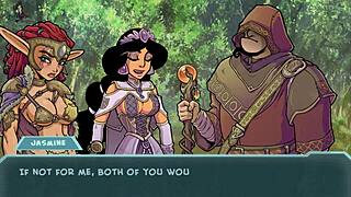 Akabur's Star Channel 34 Part 60 Features Jasmine Getting Pounded