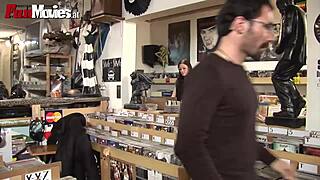 Can You Handle This German Threesome Anal In The Shop?
