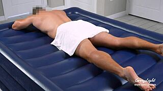 this in-home teen masseuse gives oily asian massage with naughty ending!