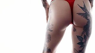wicked tattooed babe rides monster cock