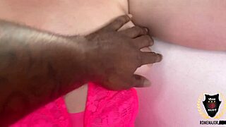 blonde ashley deepthroats rome's monster cock, bent over and riding 😍