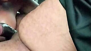 Neighbor sees crossdressing trans sucking big cock