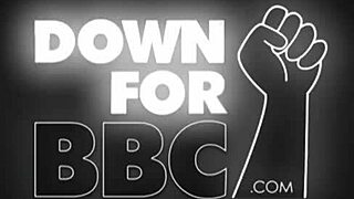 Cherrie Rose participates in a threesome with a black stud