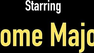 Horny submissive Kiki Daire handles Rome Major’s massive hard cock with ease.