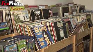 Can You Handle This German Threesome Anal In The Shop?