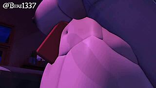 mayrin walks home and gets slammed rough in wild 3d cartoon action tonight