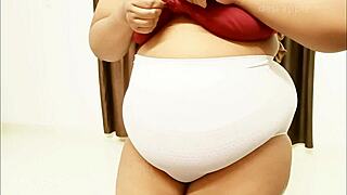 uttarakhand maid strips naked showing big tits and indian body.