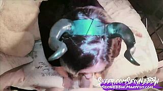 Watch this BBW succubus suck your soul