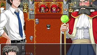 Blonde twin ladyboys with big cocks help king in hentai world bible quest part 1