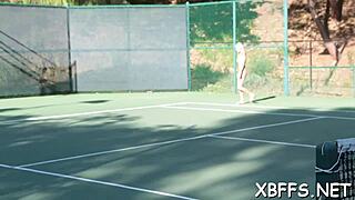 Girl bound upside down gets pussy thrashed in garage.