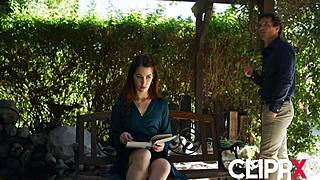 Robby Echo Evelyn Claire blowjob in park!