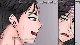 Alpha Male Fucks Mrs. Han from Behind, Cumming Inside Her Pussy in Cartoon Hentai
