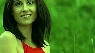 Sade Mare's Natural Tits Tease Outdoors Sensually