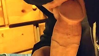 sucking daddy's cock with deep emotional intensity and passion