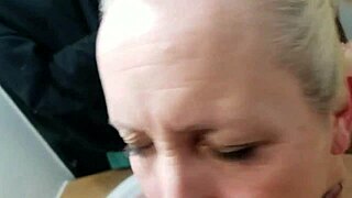 Milf gets slammed hard on bathroom counter by 2hot.