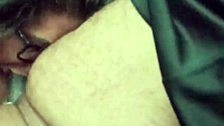 Neighbor sees crossdressing trans sucking big cock