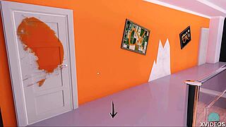 I watch Mysterious Rose swallow a huge load of cum from my monster cock