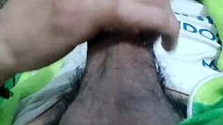 Young twink slaps tall cock intensely