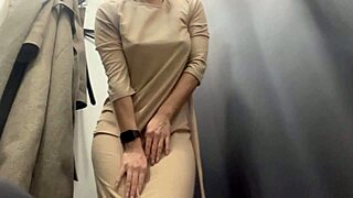 dude, caught hot swimsuit fitting on hidden cam in dressing room