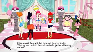 Pokemon girls captured and hypnotized to dance naked