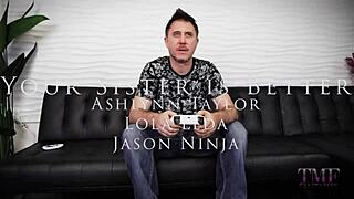 Uh, I swear yer step-sister’s foot worship is way hotter, man!