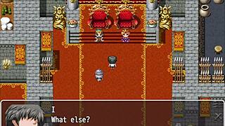 Blonde twin ladyboys with big cocks help king in hentai world bible quest part 1