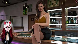 Steps of Debauchery - Playful Fox Teases with Upskirts