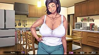 Intriguing Creampie With German MILF Wife In Hentai Kissing Scene Part 4