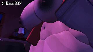 Mayrin今晚走回家在狂野3D卡通行动中被粗暴猛插