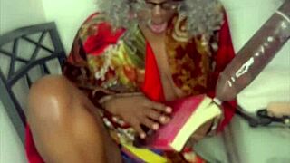 granny vs bbc, greedy abuela craves stepbrother’s 11inch, oh man!