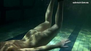 Unbelievable! Lozhkova Stuns in See-Through Shorts at the Pool