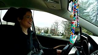 daring fat housewife flashing her asshole bottomless in public skirt dare!