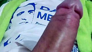 Young twink slaps tall cock intensely