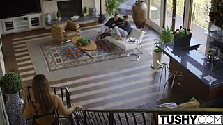 Yo, check Natasha Nice in her first double penetration with Tushy! 🔥