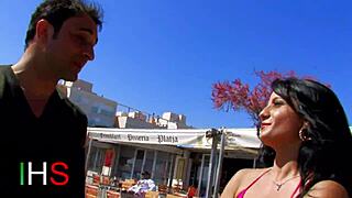 Blonde Group Enjoys Wild Foursome Sex on Sunny Beach