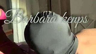shemale barbara kenps dominates as top and bottom in full sex video