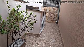 The hot wife seduced the gas delivery guy